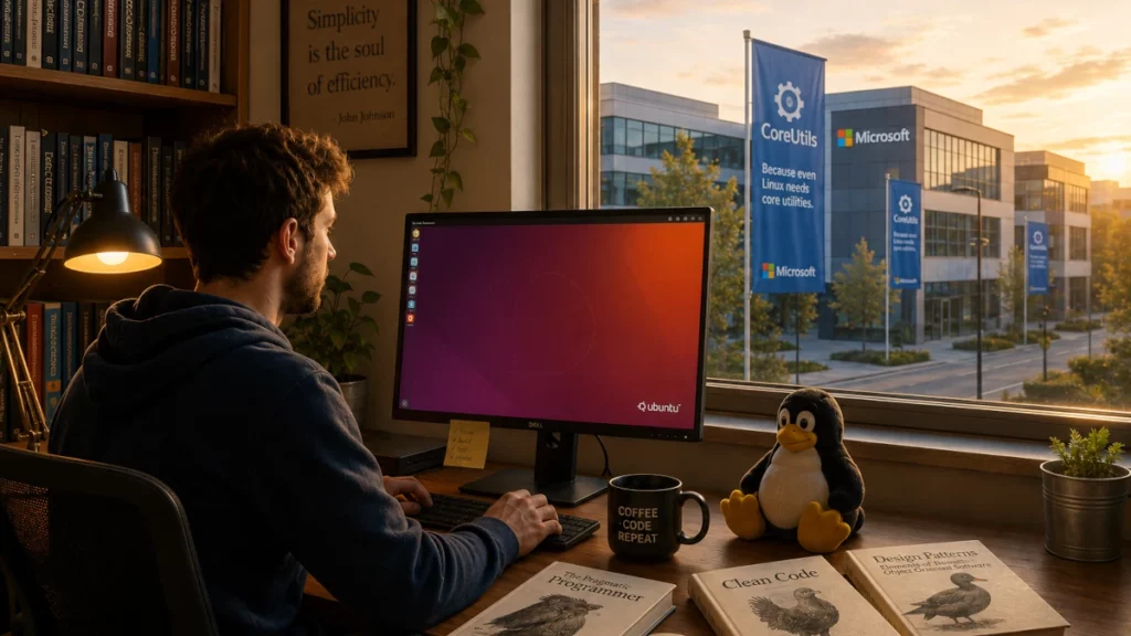 CoreUtils de Micorosoft attaque la citadelle Linux